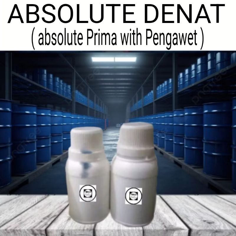 ABSOLUTE PELARUT PARFUM 100 ML Absolute Prima Absolute Denat pengencer Parfum Langsung Campur ke Bib