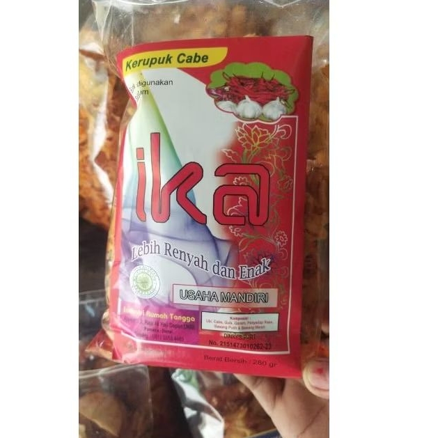 

Kerupuk Cabe IKA