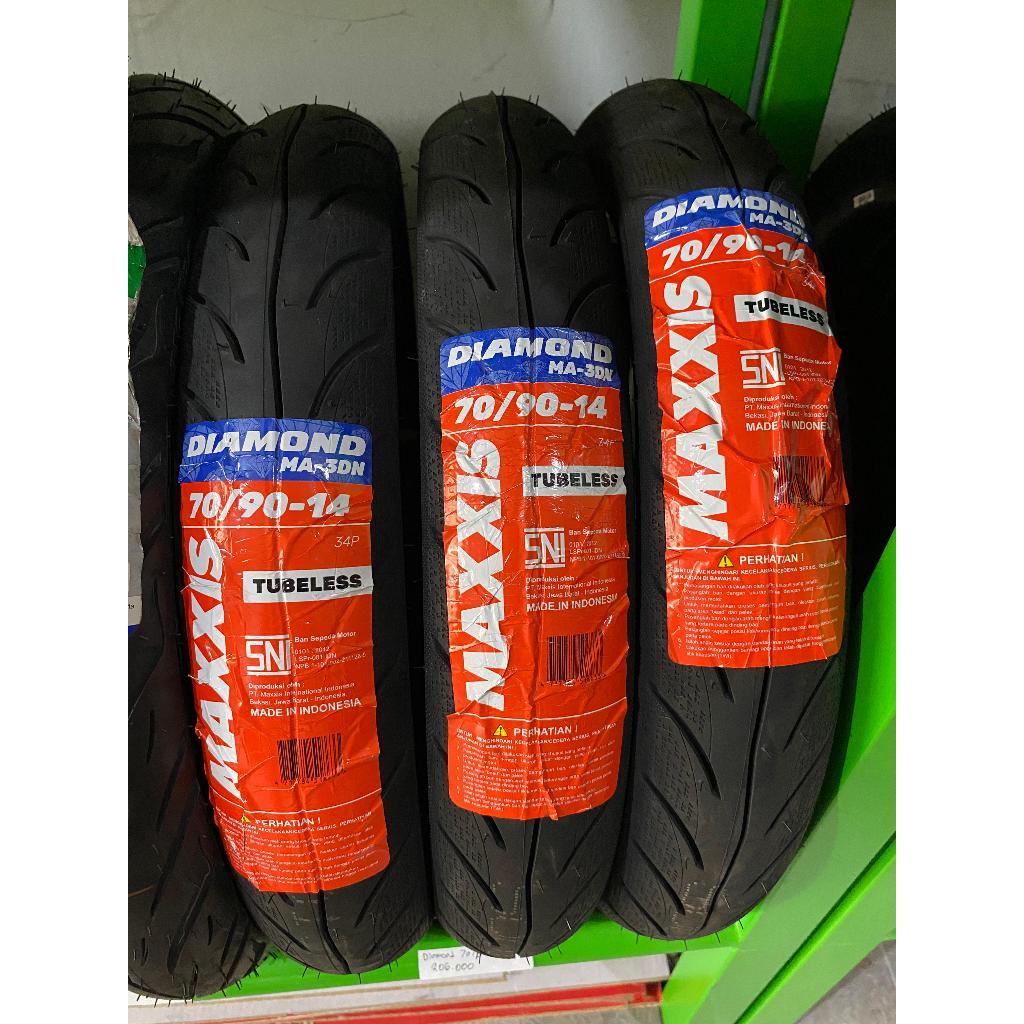 Ban Luar IRC Maxxis Tubeless Ring 14 (70/90) Tubeless Ban Motor Mio Matic Maxxis IRC