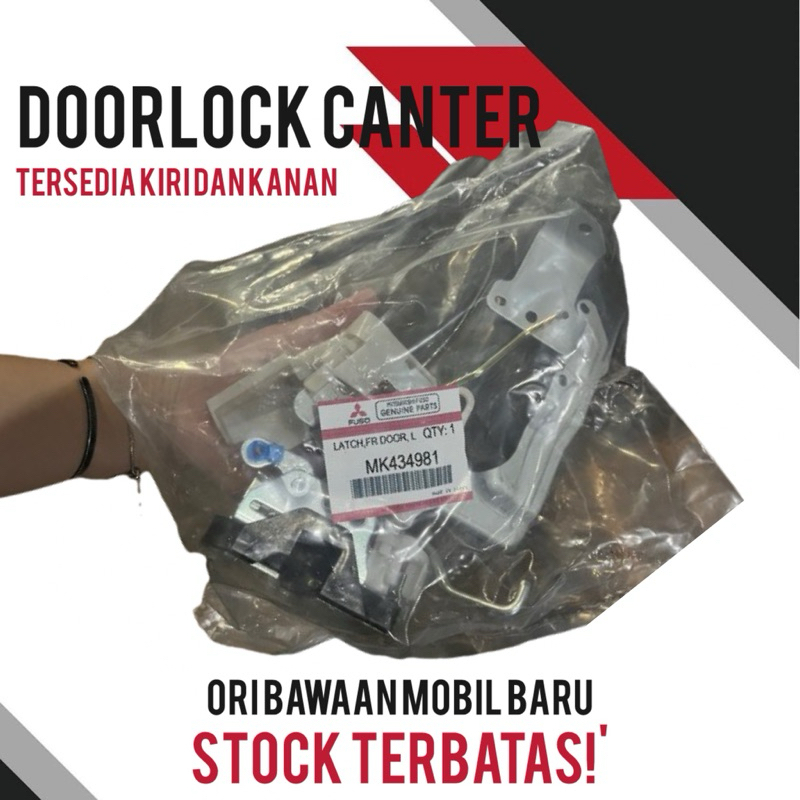 doorlock canter original bawaan mobil baru / door lock canter original doorlock canter kiri MK434981