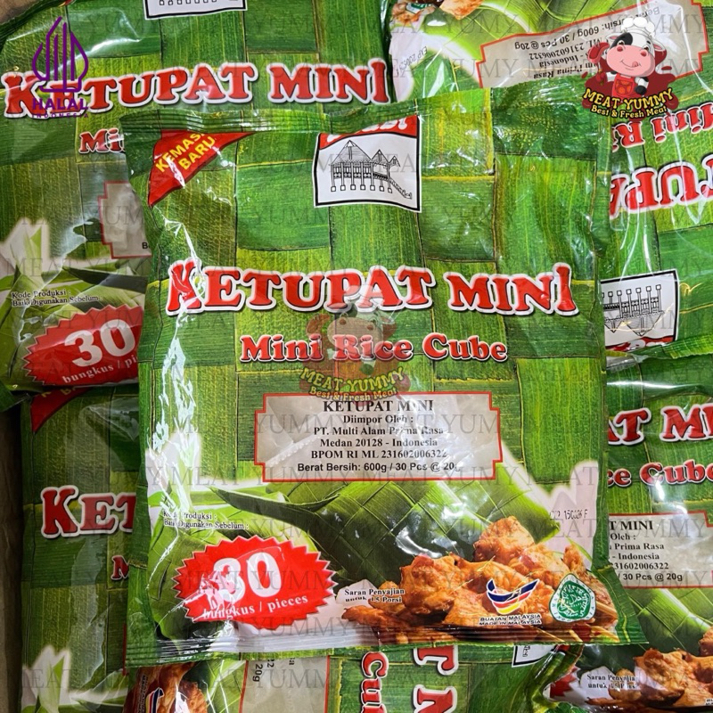 

Adabi Mini Rice Cube / Ketupat Mini (Isi 30)