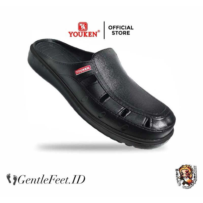 Sandal baim Pria / Sandal Karet Selop Pria Youken  Hoki 145 Sandal Karet Selop Sepatu Sandal Pria De