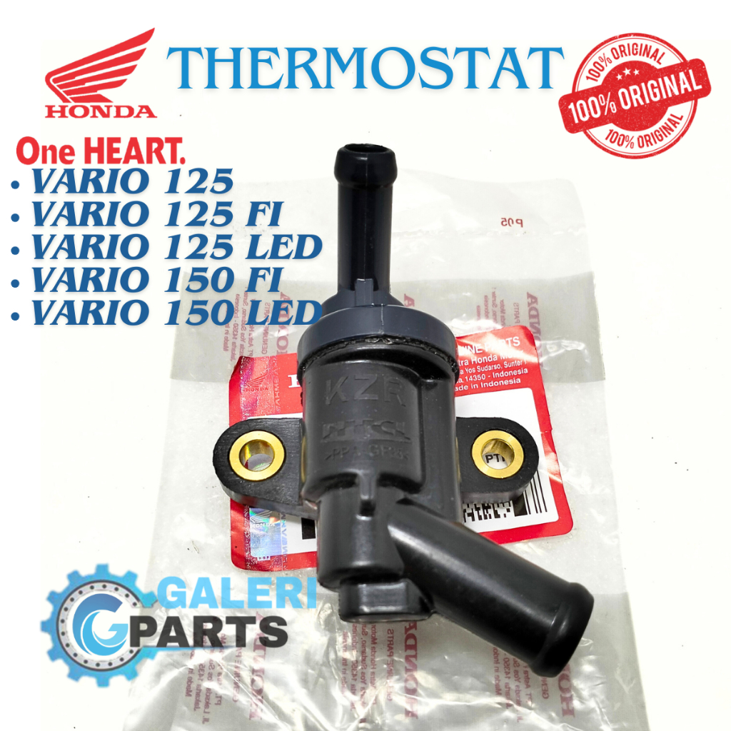 ORIGINAL THERMOSTAT RADIATOR HONDA KZR VARIO 125 , VARIO 125 LED , VARIO 150 LED KUALITAS ASLI ORI A
