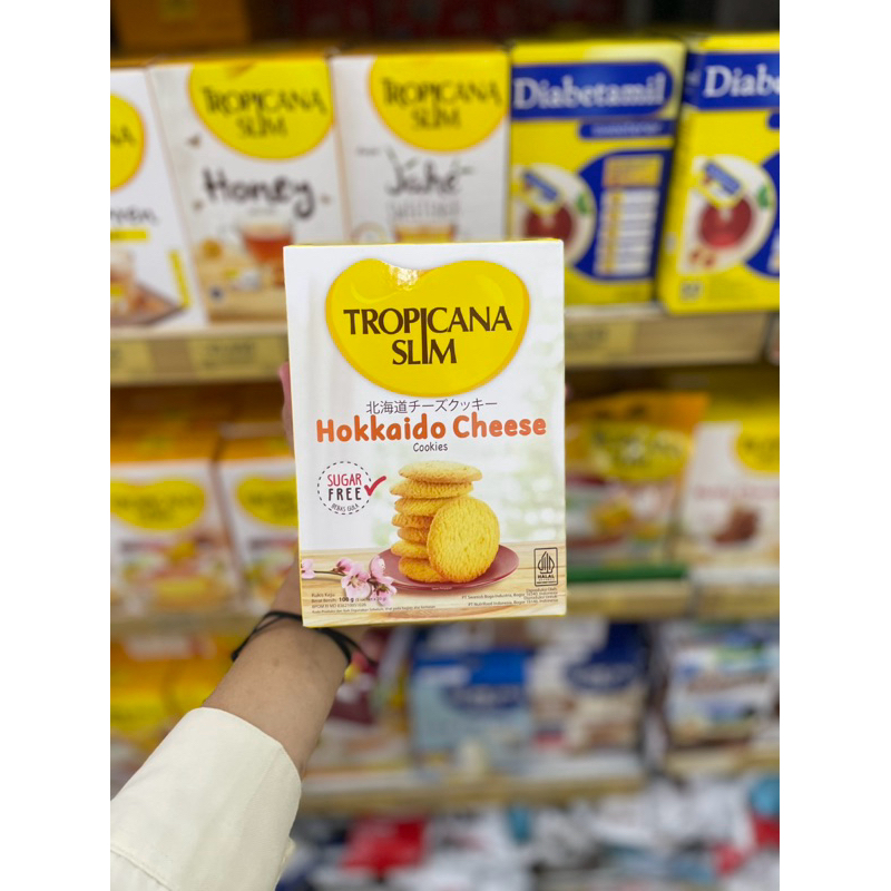 

TROPICANA SLIM COOKIES Hokkaido Cheese 5 saset