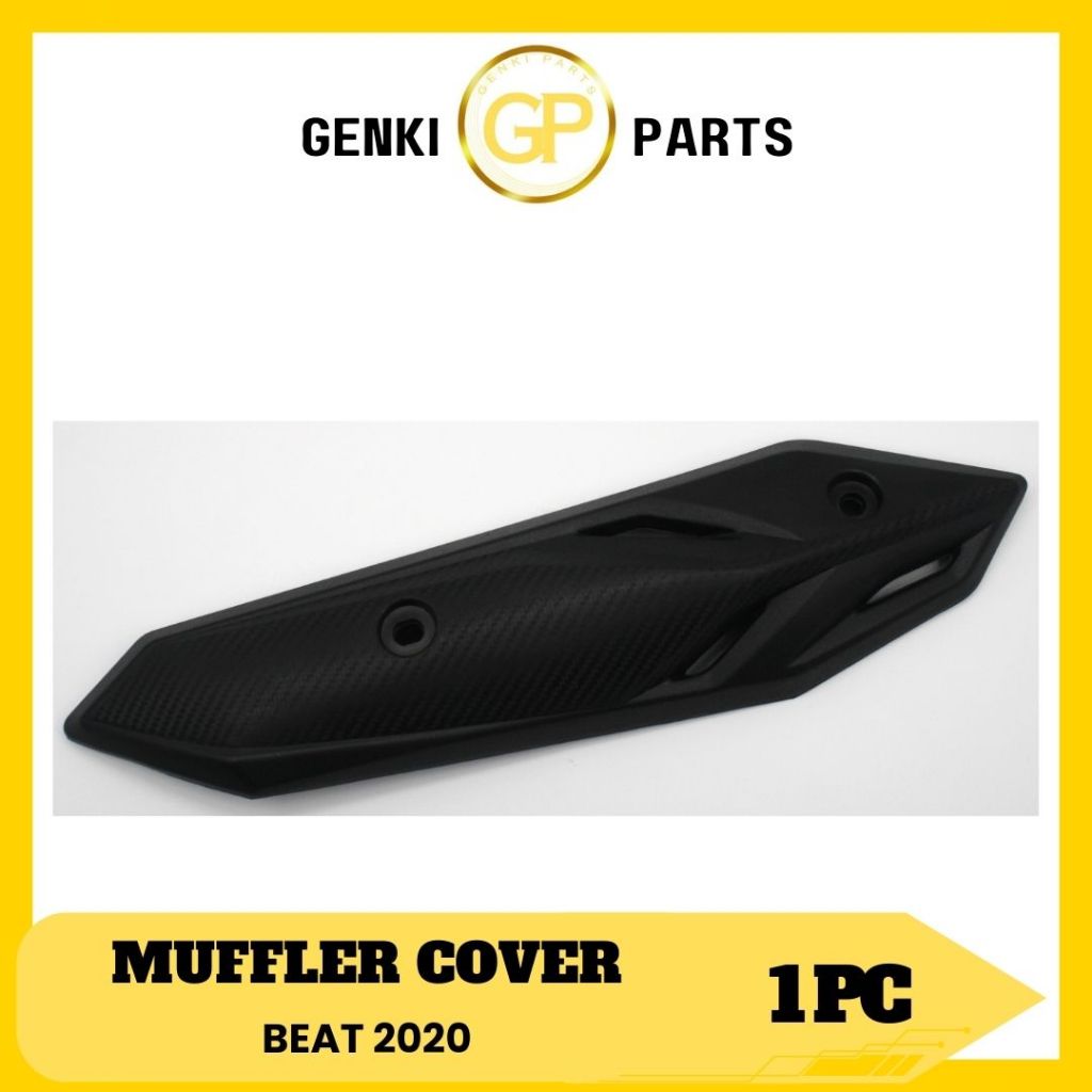 GENKI-PARTS/MUFFLER/COVER/TAMENG/PENGAMAN/TUTUP/KNALPOT/MOTOR/HONDA/BEAT-2020/GRADE-ORI