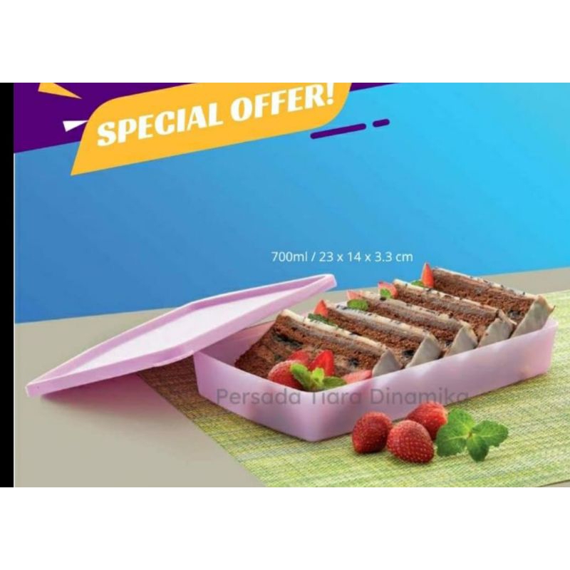 shallow pak n stor Tupperware