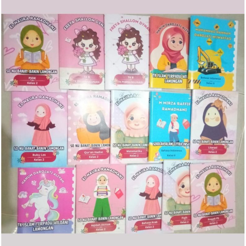 

Buku Tulis Sekolah Custom 38 Lembar