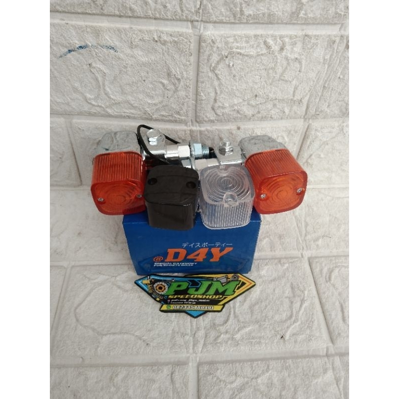 Lampu Sein Day Palu kotak