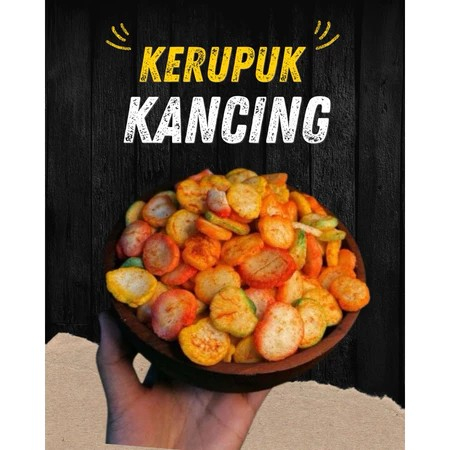 

Keripik Kerupuk Kancing Pedas 250gr