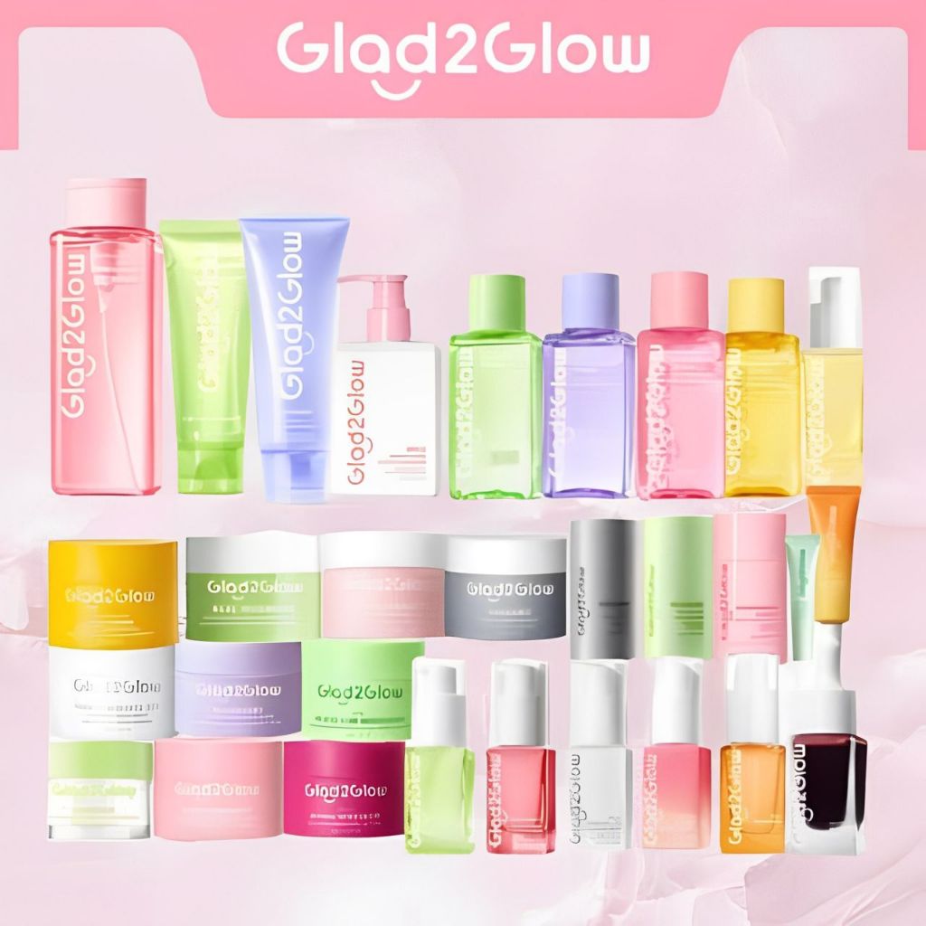 GLAD2GLOW G2G ALL SERIES | MOISTURIZER | SERUM | CLEANSER | SUNSCREEN | MASK