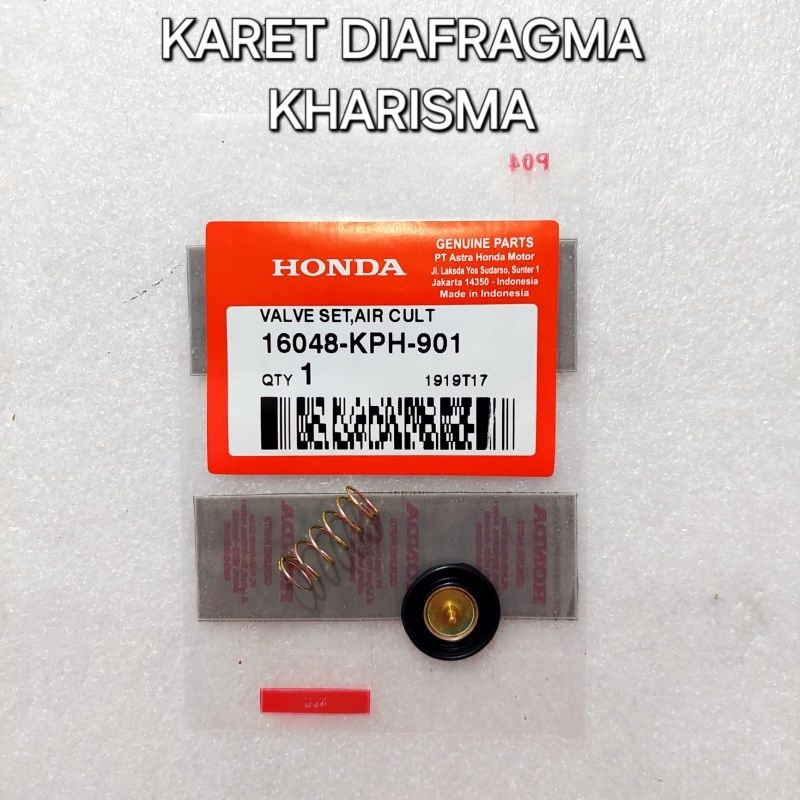 Karet Diafragma Kharisma 16048-KPH-901 Original