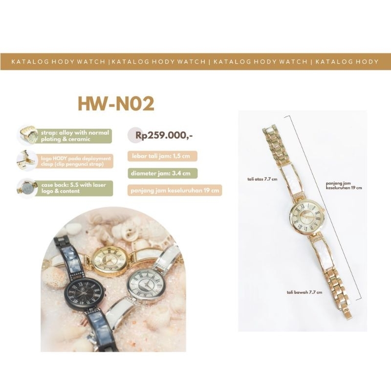 Jam Tangan Wanita by Hody Watch
