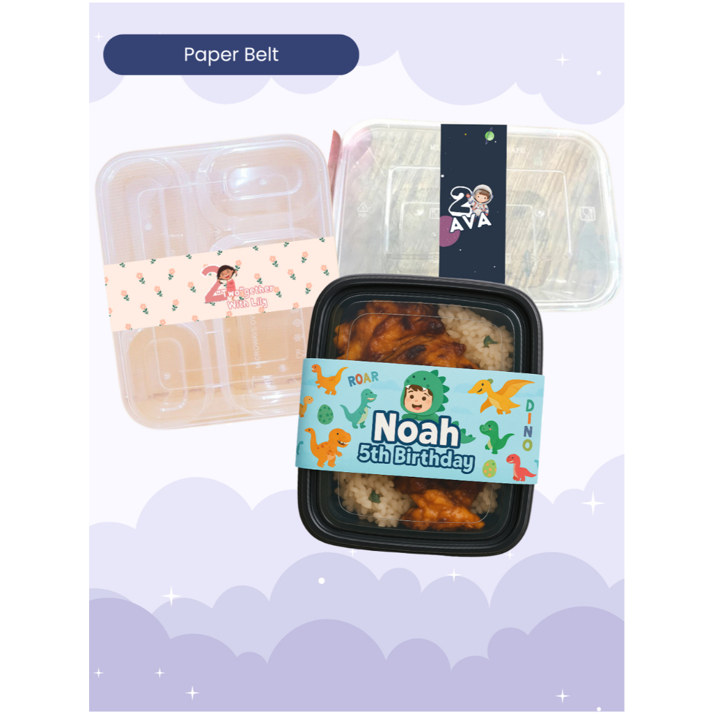 Paperbelt Ulang tahun | Paperbelt Ultah Khitan Wedding Aqiqah | (bukan Sticker) ujung ada perekat sa