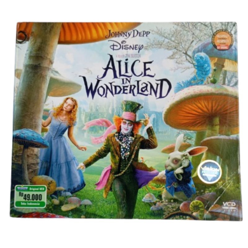 vcd - alice in wonderland