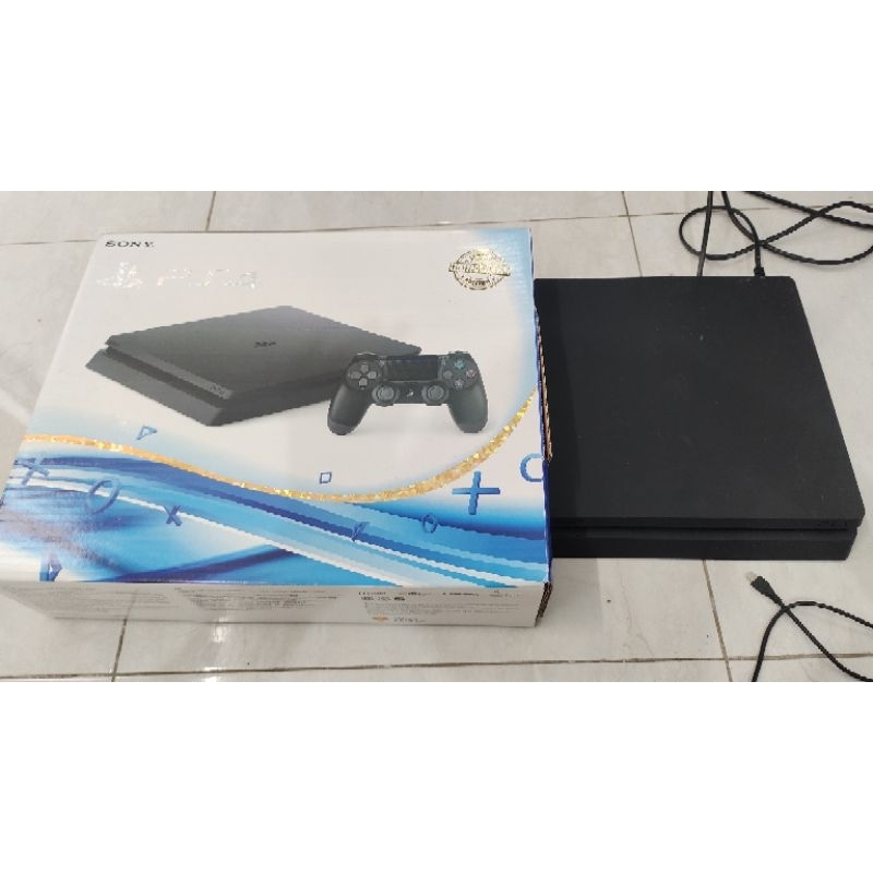 ps 4 slim hen 11, 1TB second rasa baru,
