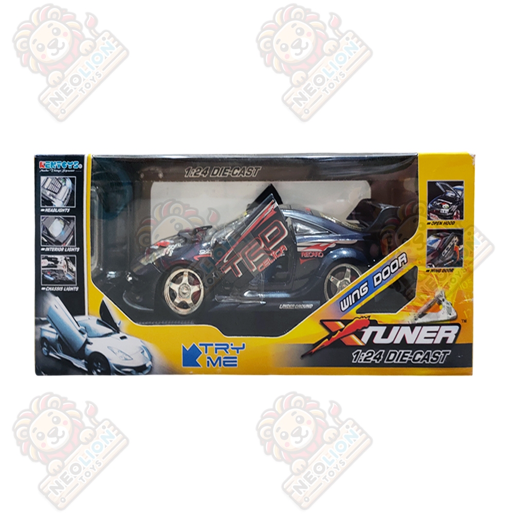 Diecast Kentoys X-Tuner Toyota Celica Hitam