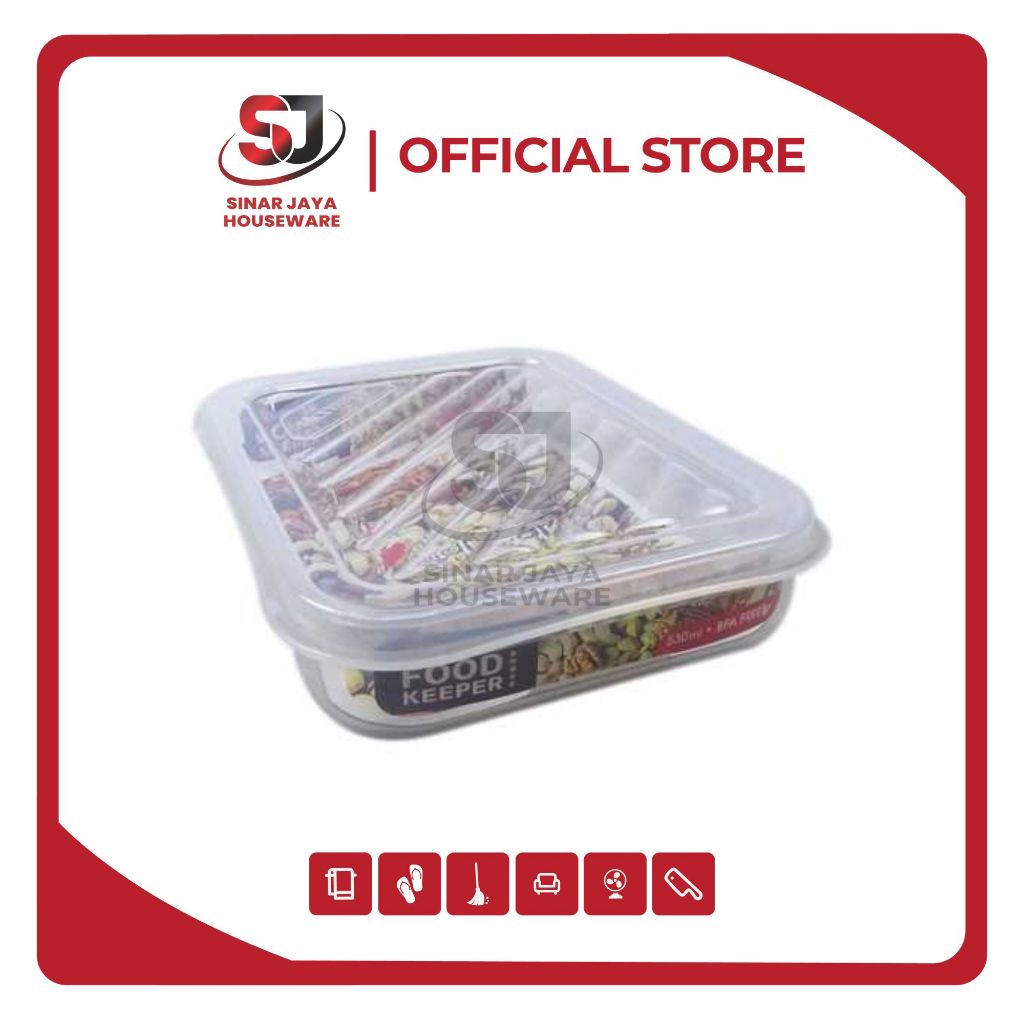 Tepak Makan / Food Keeper 530ml E1492 Elianware