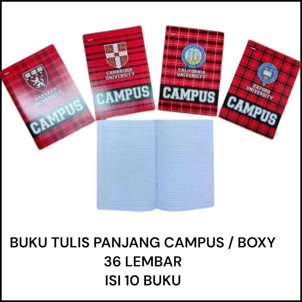 

1 Pack Buku Tulis Campus isi 36 / Buku Tulis Campus
