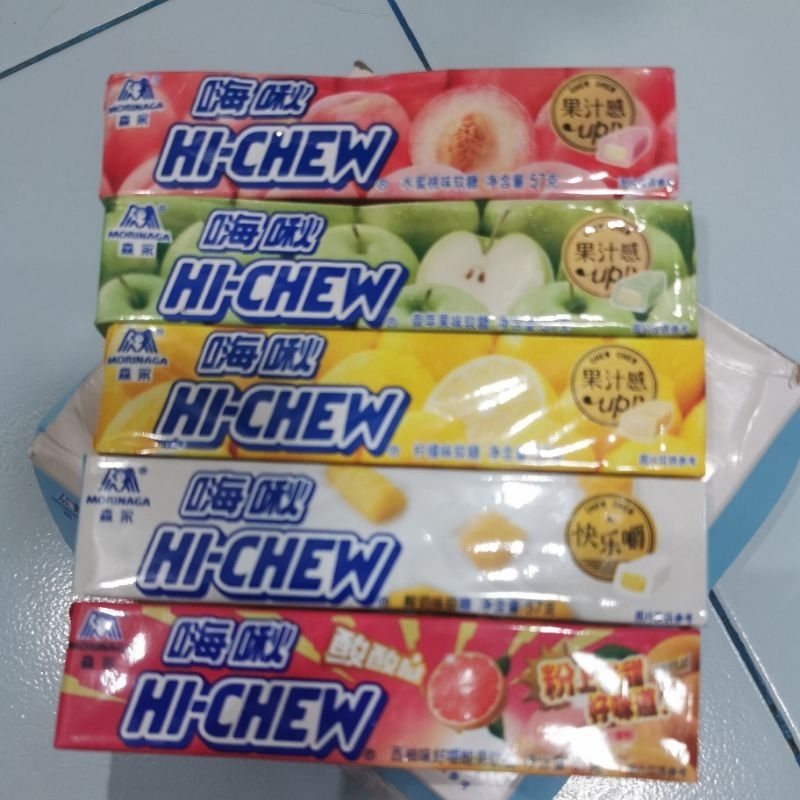 

1 set permen Hi Chew(5 rasa)