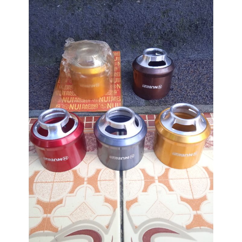 corong knalpot CNC original Nui Racing thailand Mio fino soul