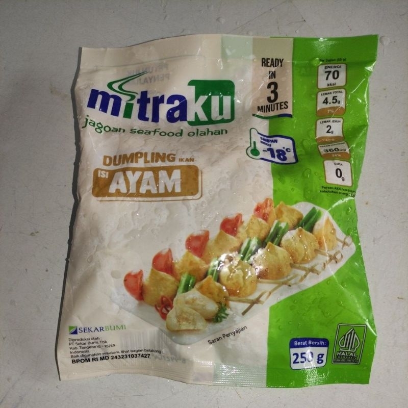 

MITRAKU Dumpling Chicken 250g