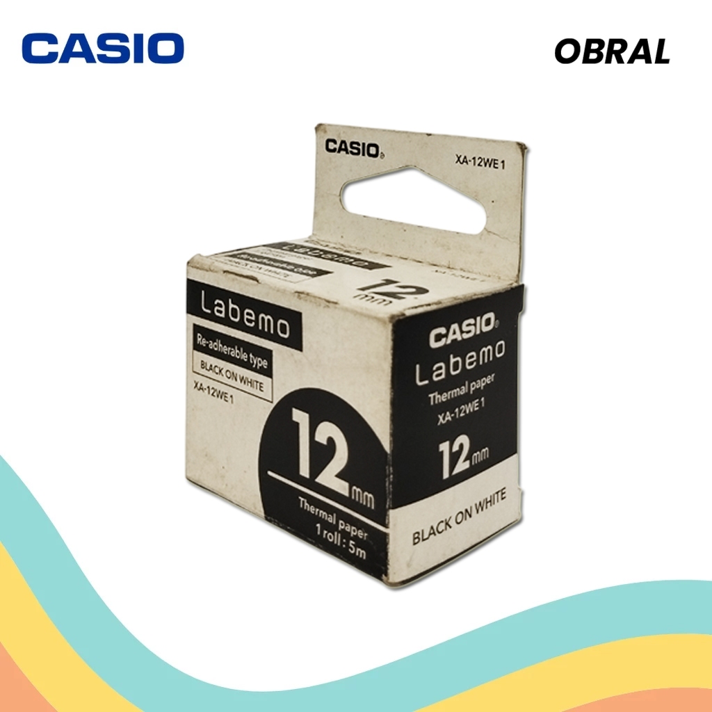 

SALE…!!! OBRAL LABEL PRINTER LABEMO CASIO XA-12 (1 PCS)
