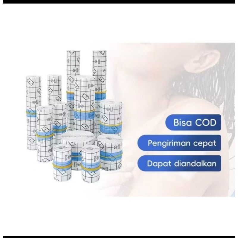 PLESTER TRANPARENT ROLL PENUTUP LUKA ANTI AIR