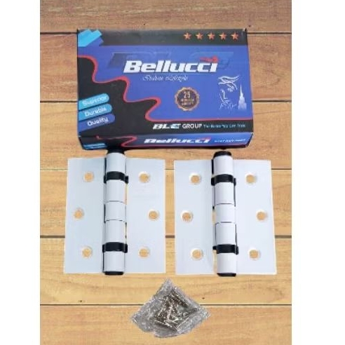 Engsel Bellucci 3" PUTIH / Engsel Jendela Bellucci 3 inch WH / Engsel Bellucci 3" WH / Engsel Jendel