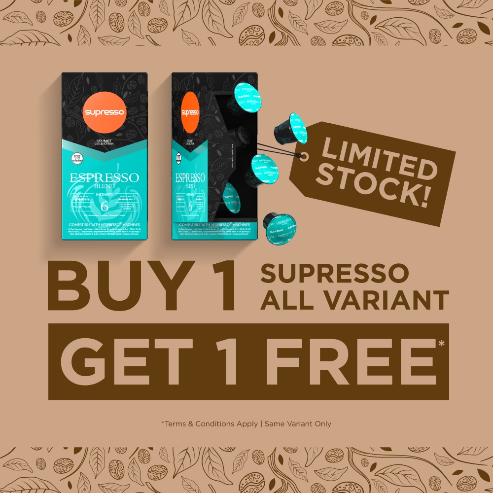 

Supresso Espresso Blend Coffee Capsules