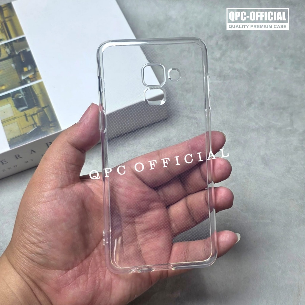 Samsung A8 2018 Clear Case Bening 2.0mm Softcase Clear Case Samsung A8 2018