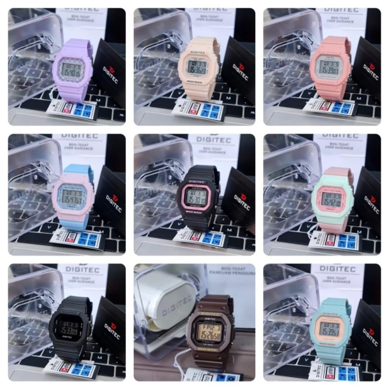JAM TANGAN WANITA DIGITEC 7024/ BDG 7024T/ DIGITEC 7024 ORIGINAL