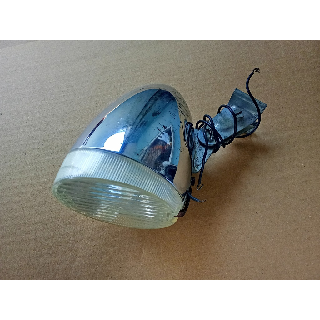 Second Satu Set Lampu Dinamo Ruhla Germany Untuk Sepeda Onthel Dll Kondisi Bekas berfungsi normal