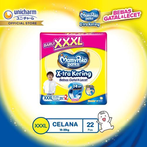 MamyPoko Pants X-tra Kering - XXXL 22 - Popok Bayi Celana