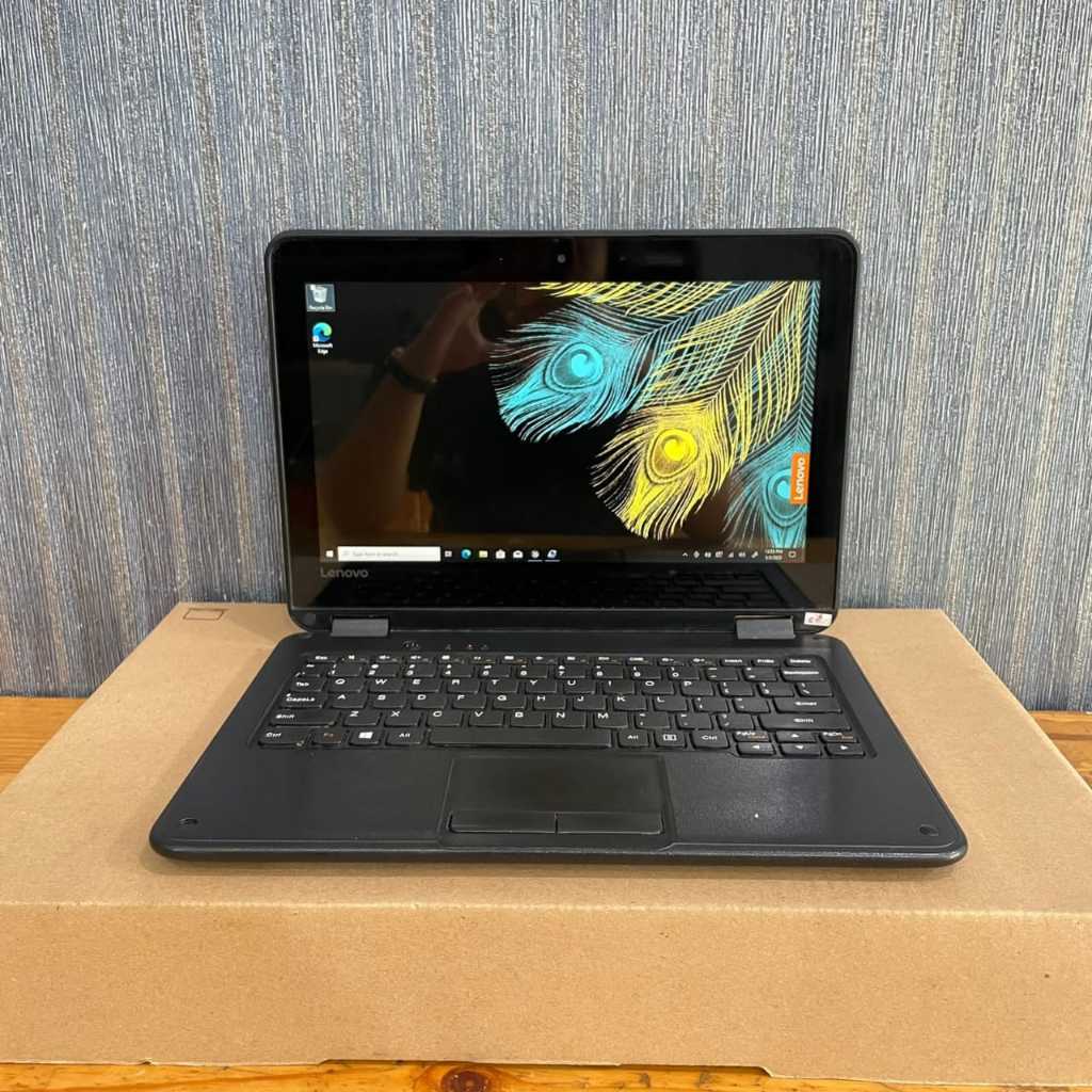 #OS Windows   Notebook Lenovo N42, (Touchscreen), 2 Inc 1, Tablet, Bisa Jadi Tablet, Layar Flip, Int