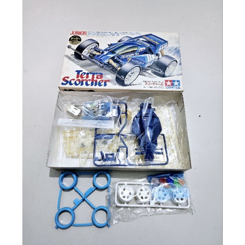 Tamiya Original  -18509- Terra Scorcher Special Clear Chassis - Type 2 Clear Chassis - Item 18509 - 