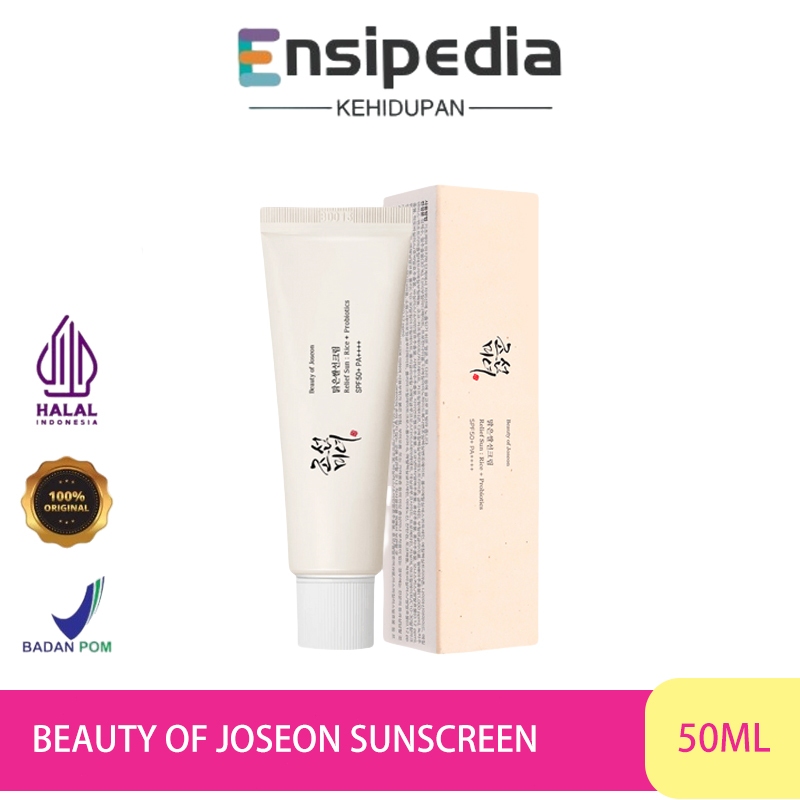 Beauty of Joseon Sunscreen : Rice + Probiotics 50ml/Beauty Of Joseon Official Store/Beauty Of Joseon