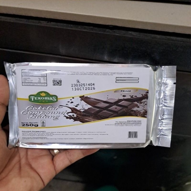 

coklat batang Tekomas (250gr)/ Coklat Compound 250g