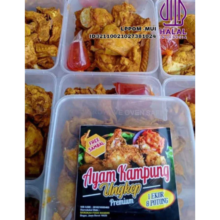 

Ayam Kampung Ungkep Premium Free Sambal