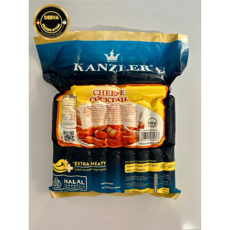 

Sosis kanzler cheese cocktail 500gr