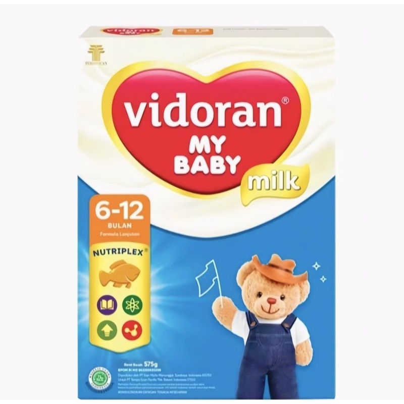 Vidoran My Baby Susu Formula Bayi 6-12 Bulan 575g