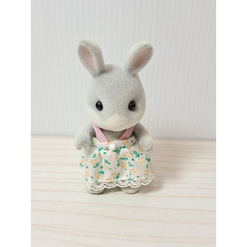Sylvanian Families - Cottontail Rabbit Sister Dress Bunga Kuning