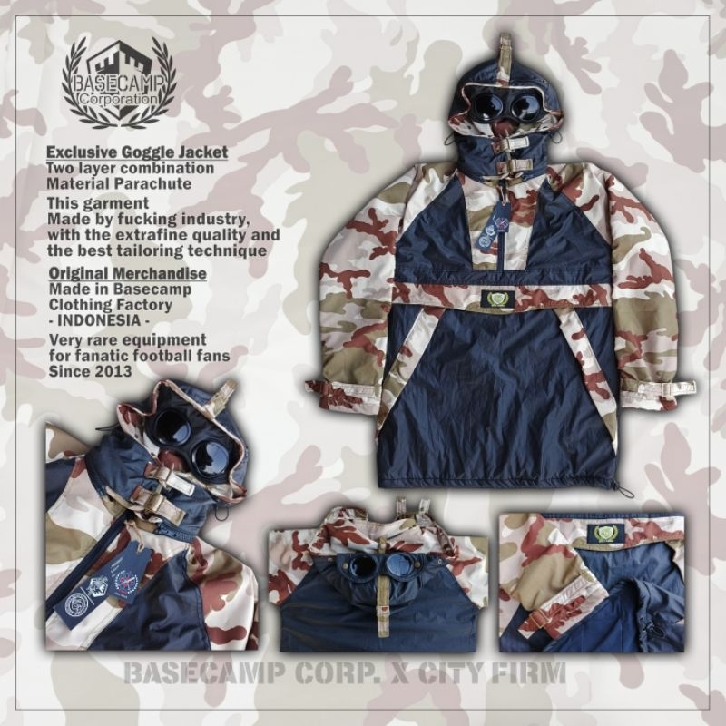 Goggle Jacket Brown Camo