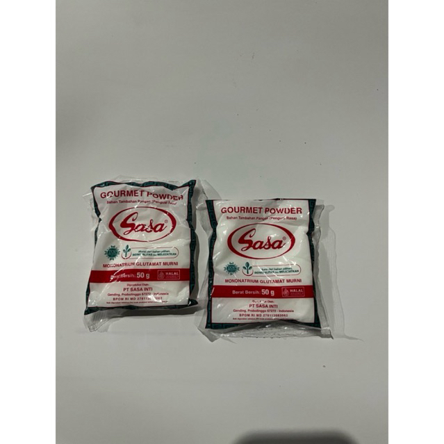 

sasa MSG penguat rasa bahan tambahan pangan kemasan 50g