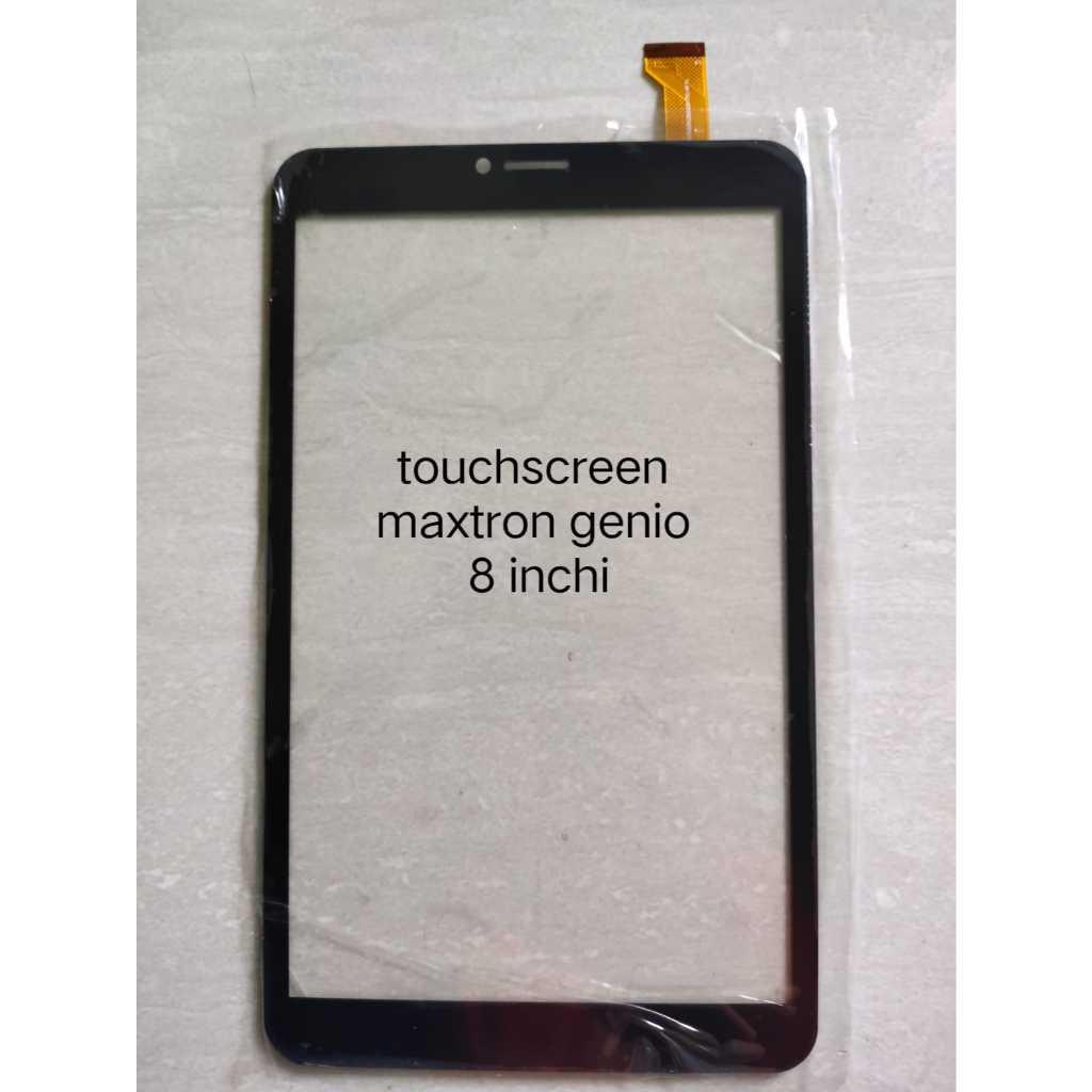 Toskin saja (BUKAN LCD) layar sentuh tabet maxtron genio layar 8 inchi