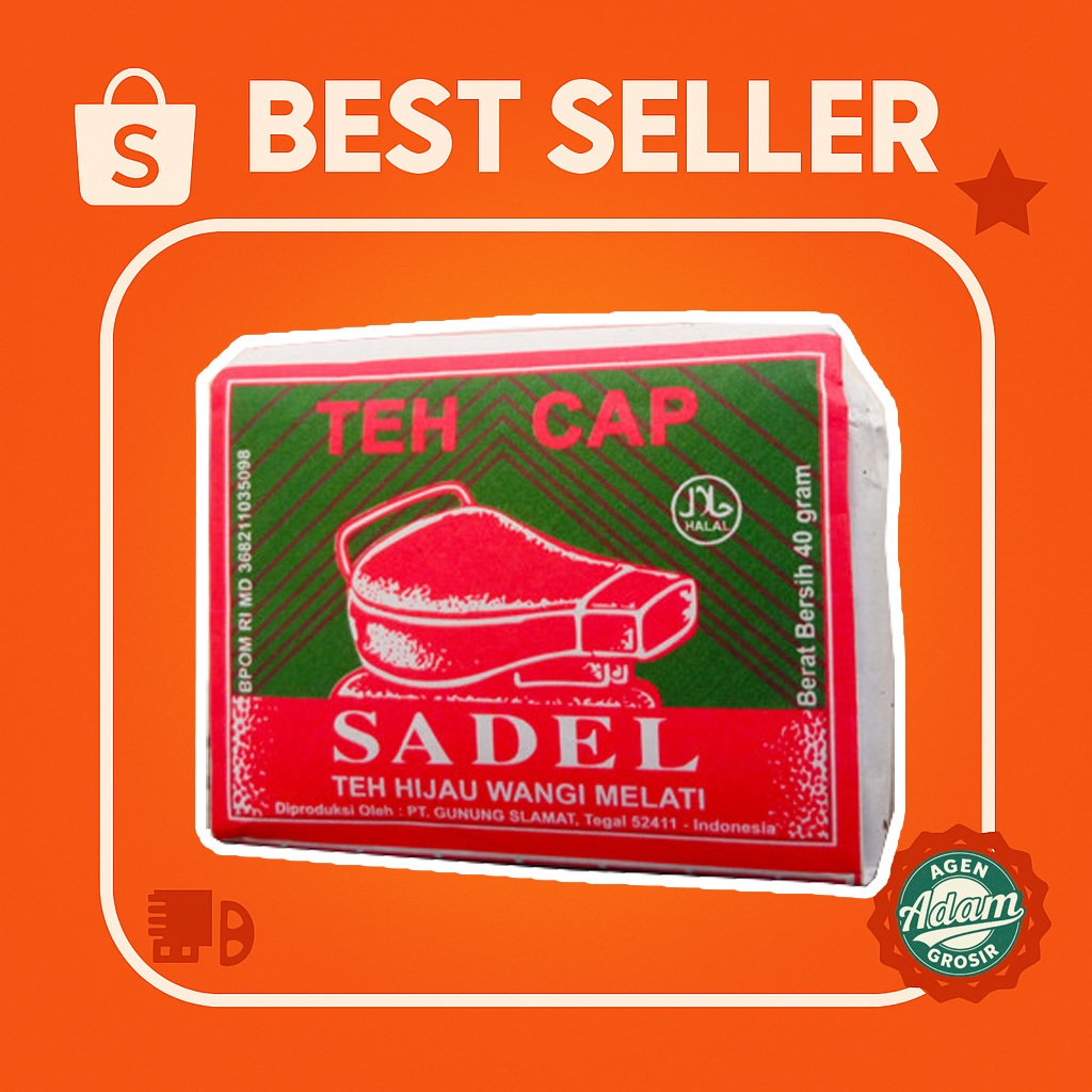 

Teh cap sadel 80 gram isi 5 pcs