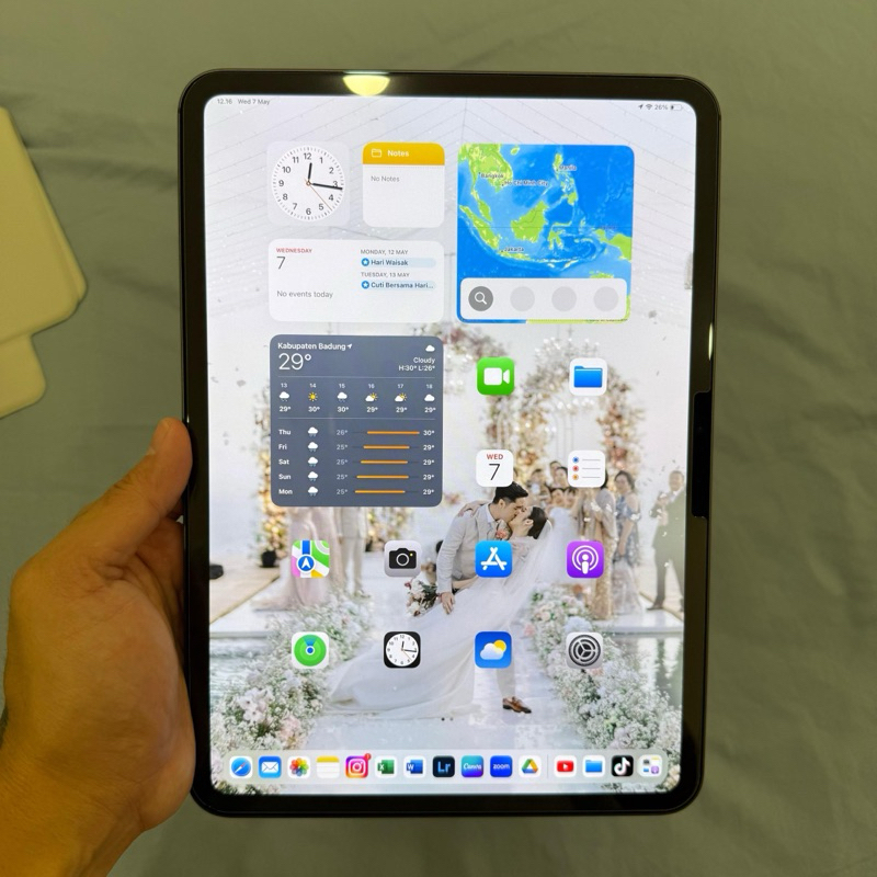 ipad pro m4 256gb black second