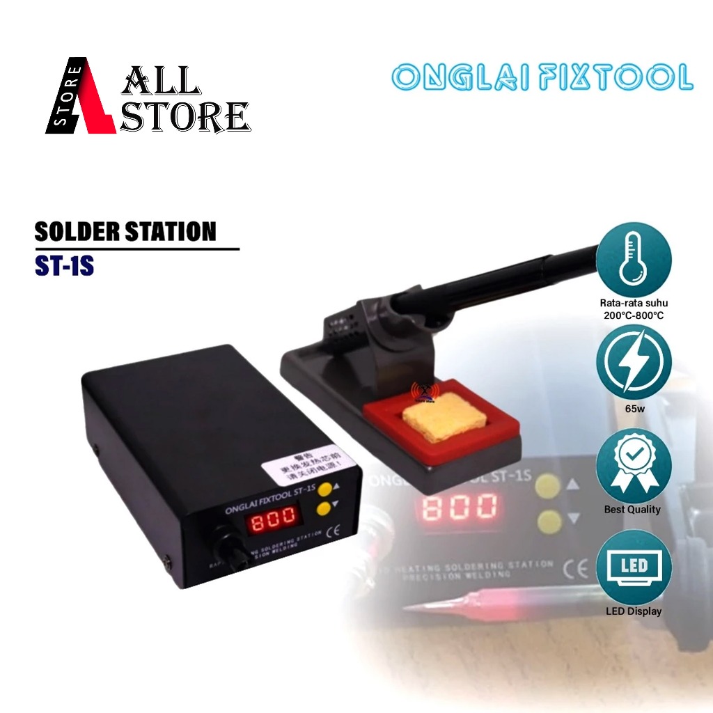 ONGLAI FIXTOOL ST-1S SOLDER STATION - SOLDERING ORIGINAL