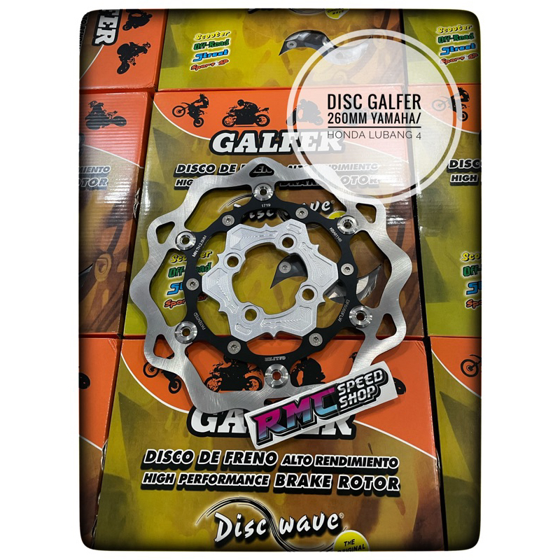 Disc galfer ukuran 260mm yamaha honda lubang disc 4 universal original vietnam / Disc galfer yamaha 