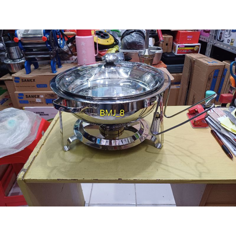 Chafing Dish Prasmanan Bulat 5,5 Lt Akebonno