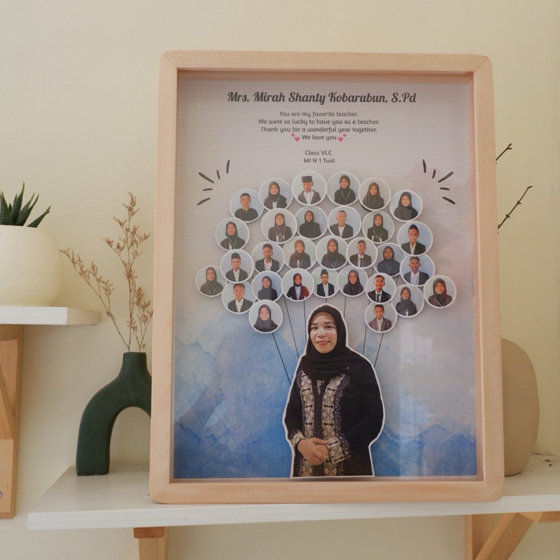 

BIG SIZE ▪️ POPUP FRAME KADO PERPISAHAN FAREWELL HADIAH UNIK KADO UNIK